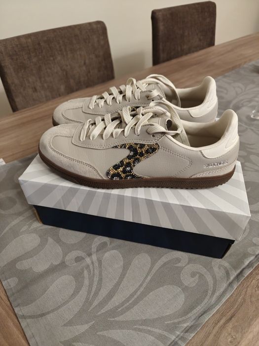 tenis mulher skechers como novos modelo hotshot shimmering spots
