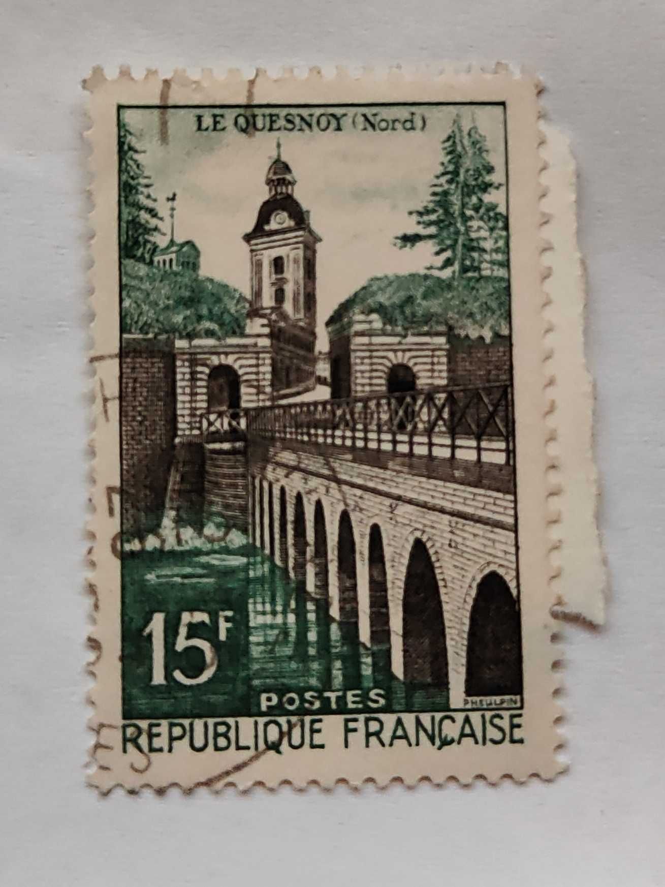 Марки  Франції 1907-1960-ті рр.