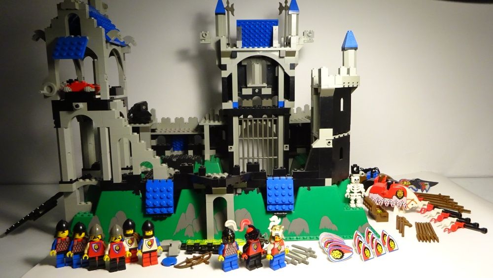 Zamek LEGO 6090 SYSTEM zestaw INSTRUKCJA castle rycerz klocki 1995 Wwa