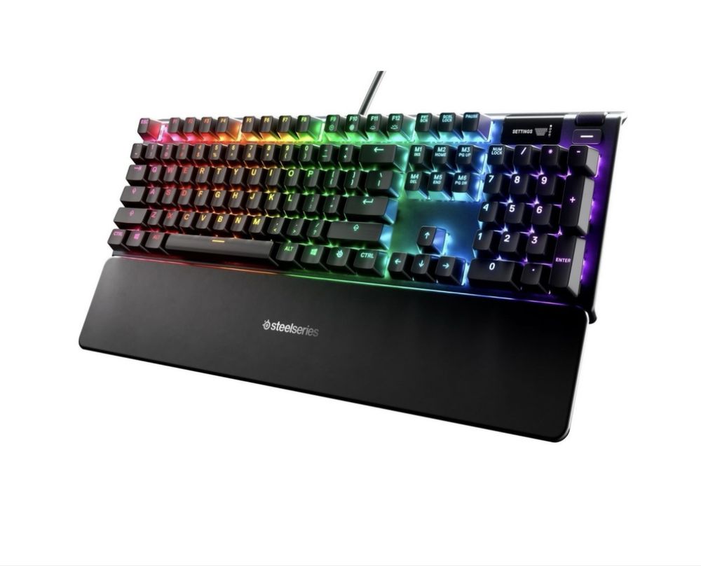 SteelSeries Apex 5  Hybrydowa klawiatura dla graczy  Jak Nowa
