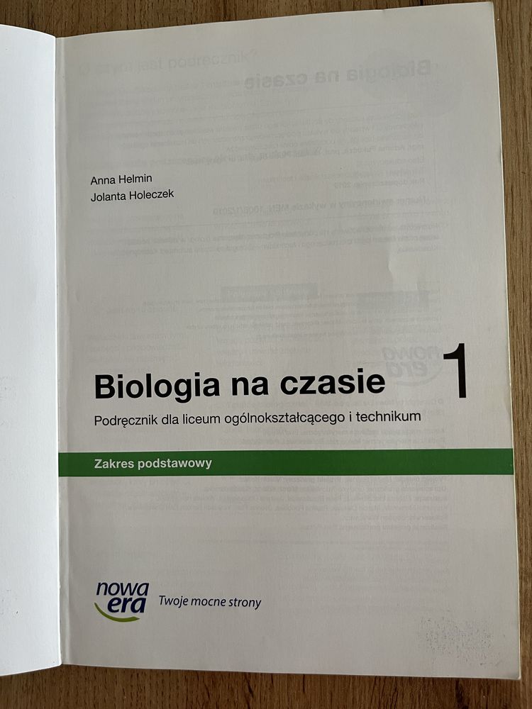 Biologia na czasie 1