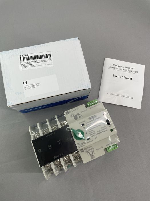 АВР Автоматический переключатель из электросети на генератор/инвертор