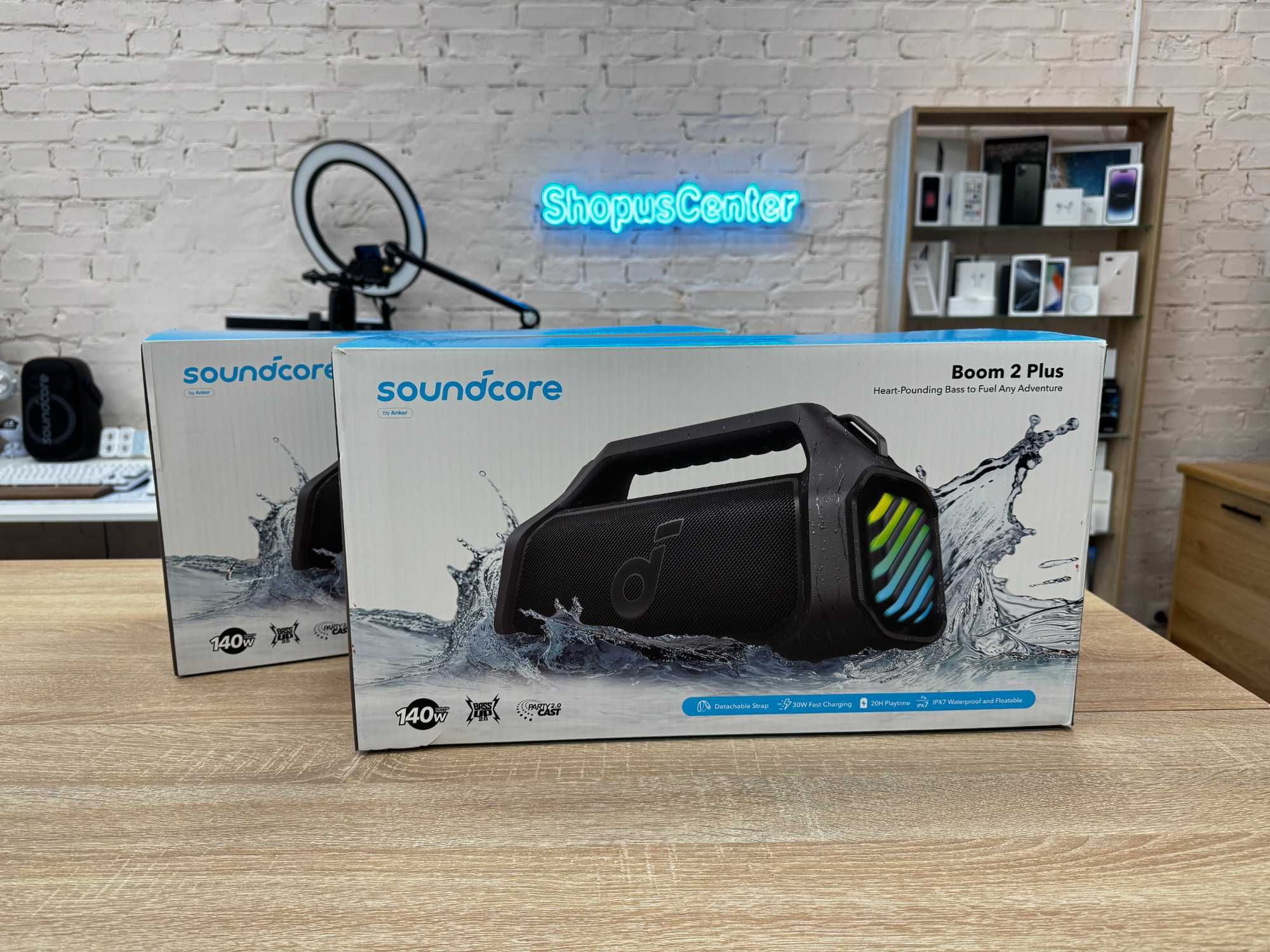 Портативна колонка Anker Soundcore Boom 2 Plus +
