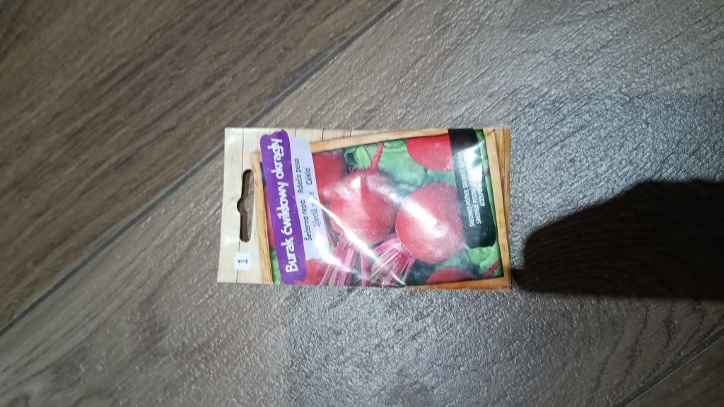 Nasiona natka pietruszki koper marchew groch szpinak burak