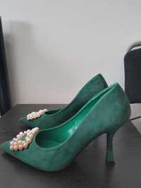 Sapatos Novos verde 37