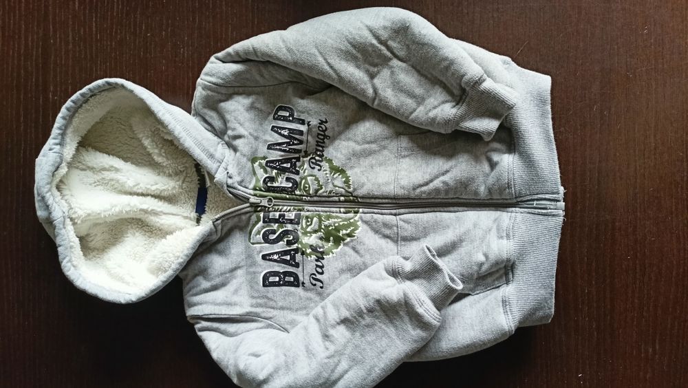 Bluza chłopięca ocieplana