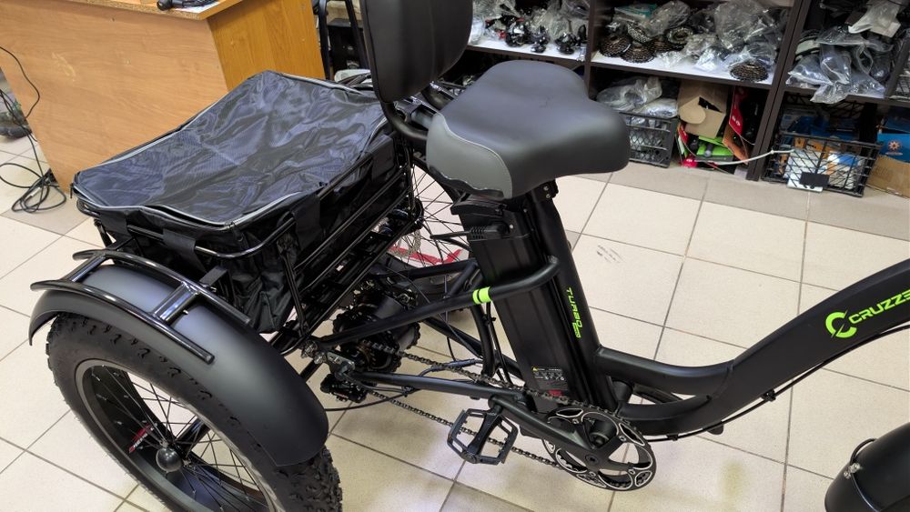 Электровелосипед E-Tricycle Cruzzer Turbo Pro