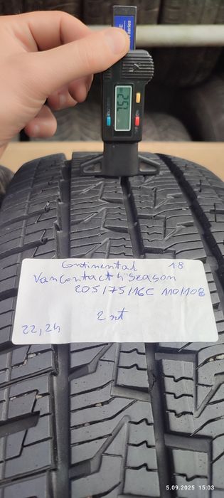 205/75/16C 205/75R16C Continental 4 Season 2024rok