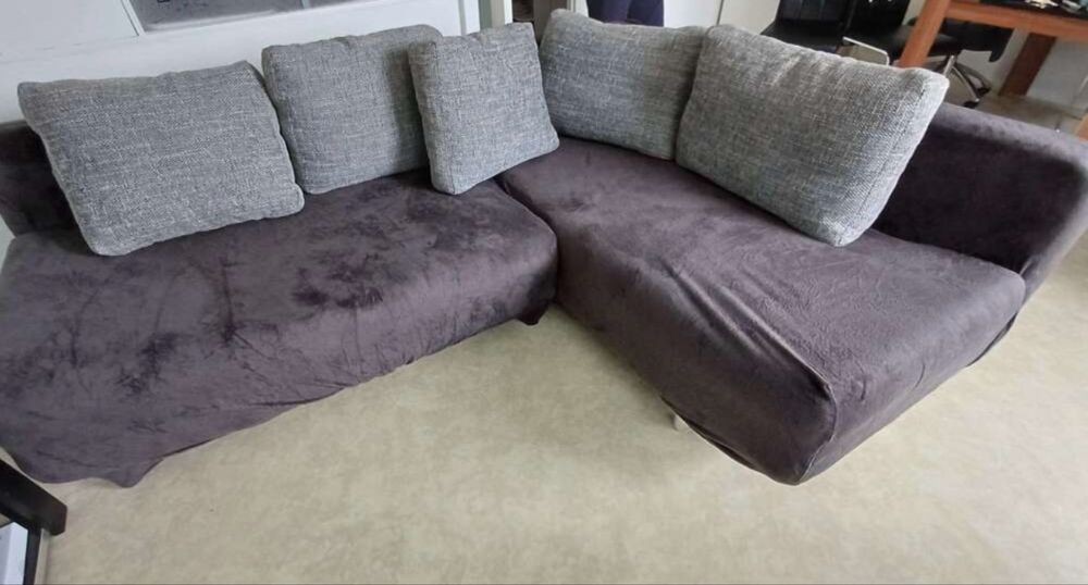 Capa para sofa castanha NOVA