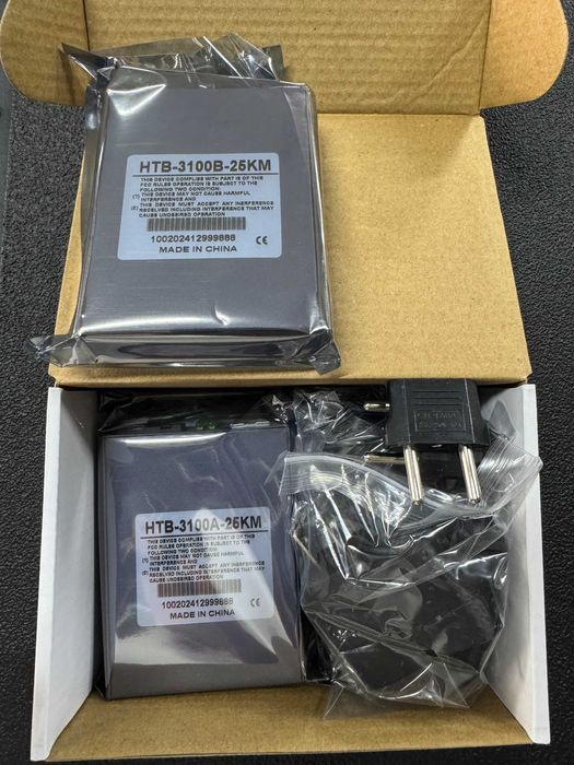 Медіаконвертер NetLink HTB-3100-25KM B