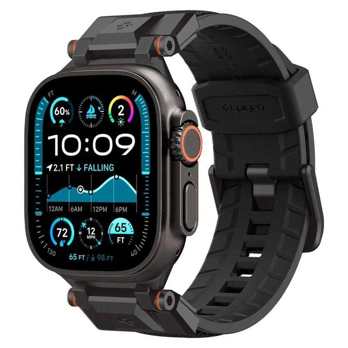 Ремешок Spigen DuraPro Armor Apple Watch 42/44/45/46/49mm BlackEdition