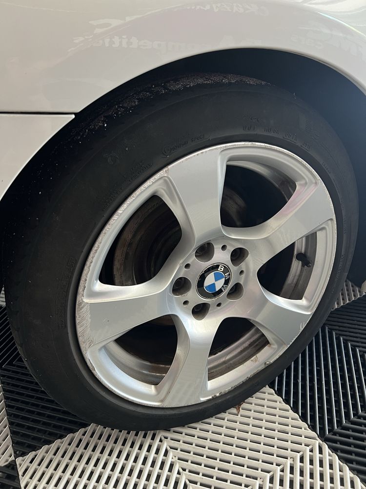 4 jantes 17 BMW 5x120 com pneus 225/45ZR17