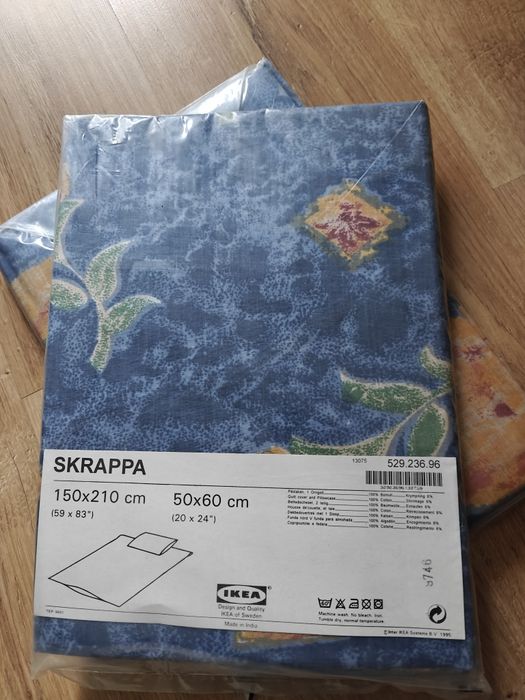 Komplet dwóch nowych pościeli IKEA stara seria