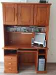 Movel  secretaria em madeira maciça