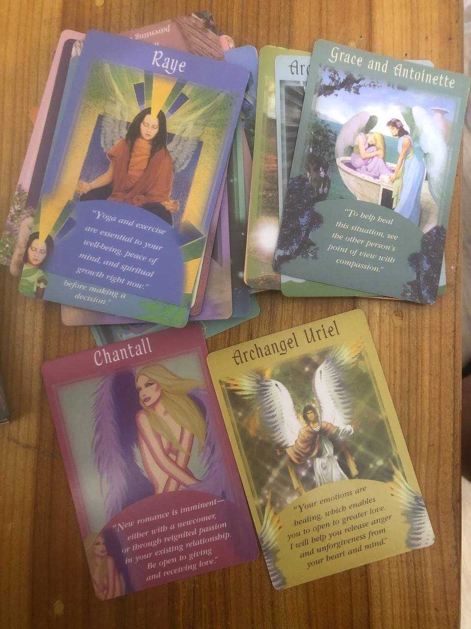 Ігрові карти , таро, повідомлення з карток oracle ваших ангелів