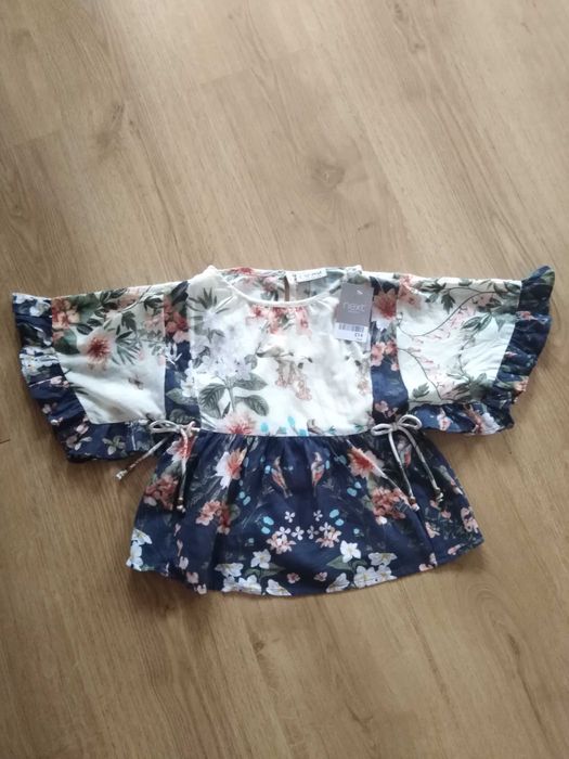 r. 104-110 NEXT nowa bluzka Boho