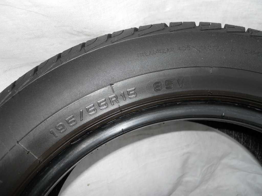 4 Ładne opony letnie OVATION 195/55 R15 85V (2x6,5mm i 2x5,5mm)