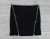 NOWA seksowna mini z zamkami r. S BERSHKA