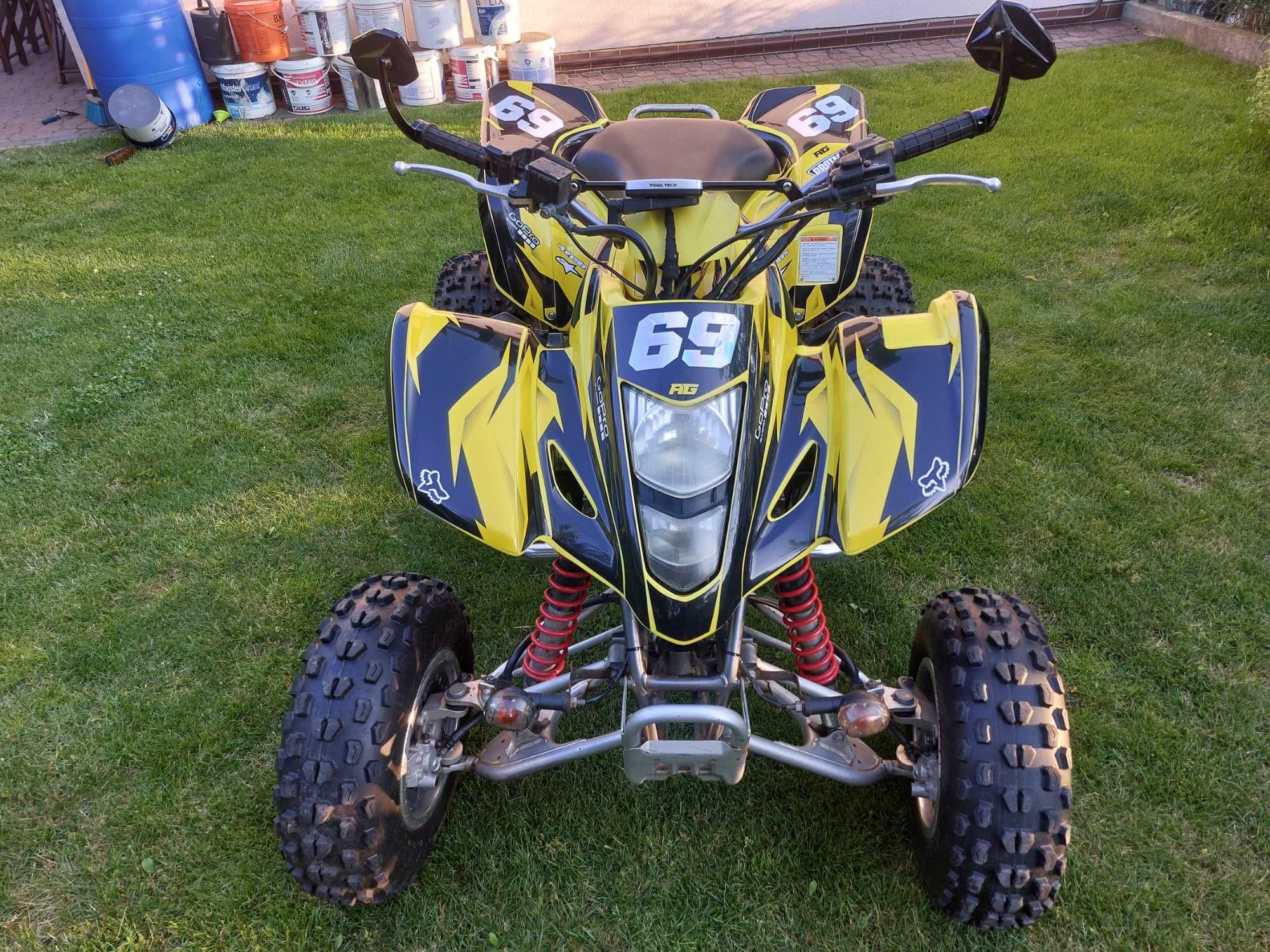 Suzuki LTZ 400 Homologacja  Zarejestrowany L7e