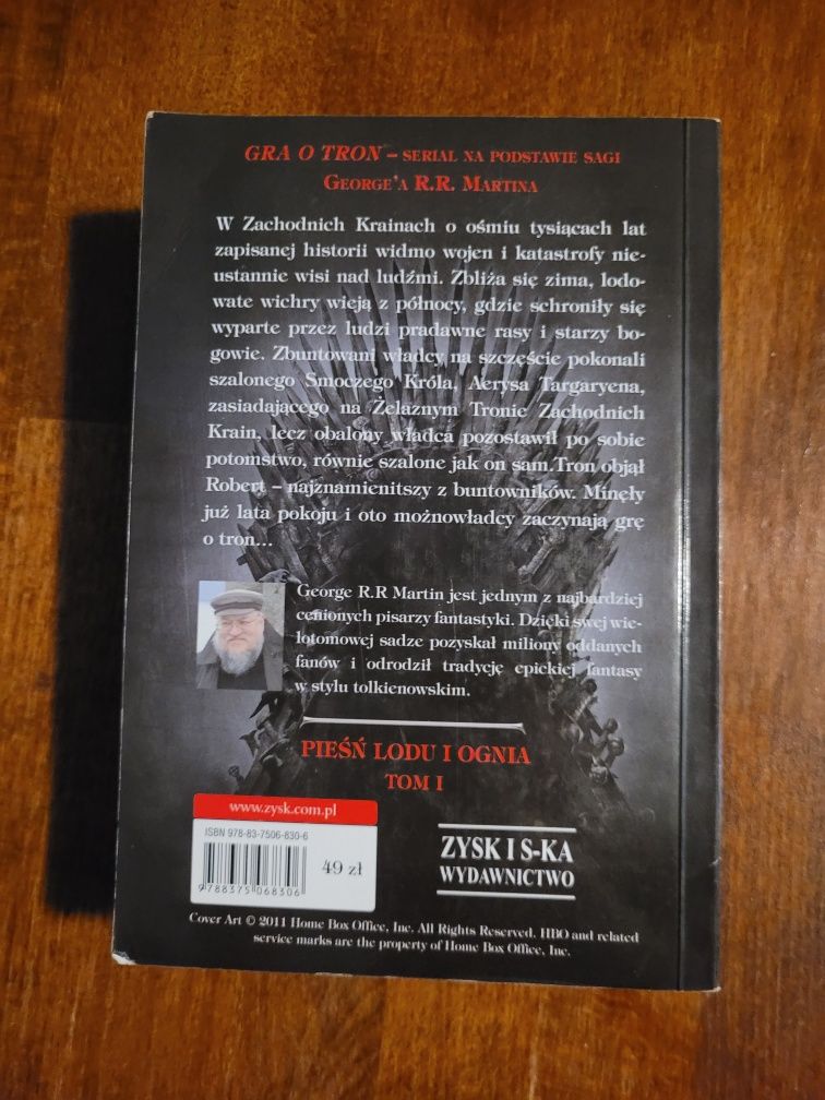 George R.R. Martin. Gra o tron