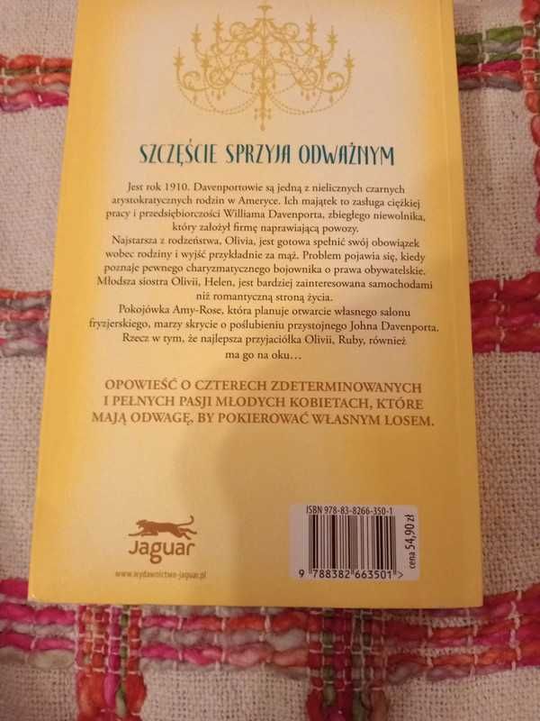 Dla fanów Bridgertonów--barwione brzegi,,Davenportowie" K. Marquis