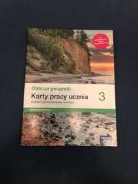 Oblicza geografii 3 Karty pracy poziom podstawowy Nowa Era