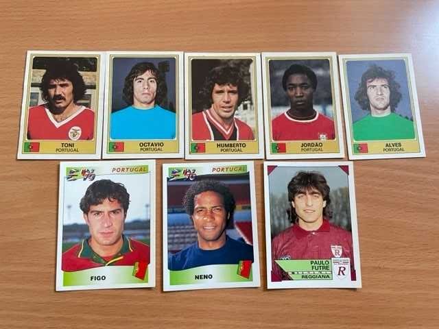 Cromos Diversos: Chalana, José Torres, Manuel Fernandes, Gomes, Futre