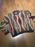 sweter coogi kolorowy piekny orginalny