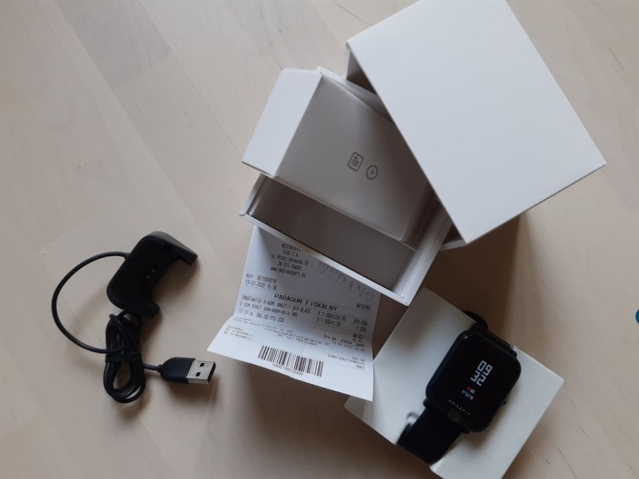 Xiaomi Amazfit Bip Opaska Smatwatch czarna