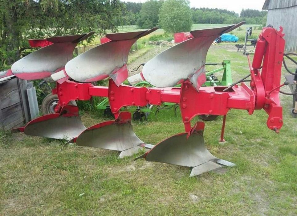 Pług obrotowy 3 skibowy Krone askan 120 przedpłużki