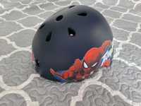 Kask rowerowy dziecięcy MARVEL SpiderMan rozmiar M 54-58cm