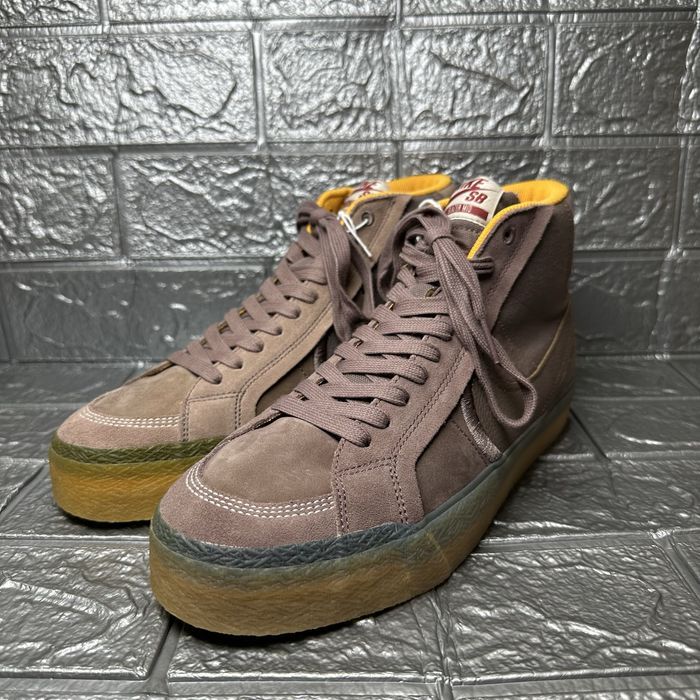 Чоловічі кросівки Nike Sb Zoom Blazer Premium Plus Brown Dv5468-200