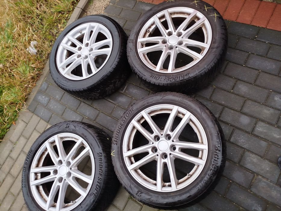Koła zimowe alufelgi BMW X3 G01 X4 G02 225/50 R17 Bridgestone 5x112