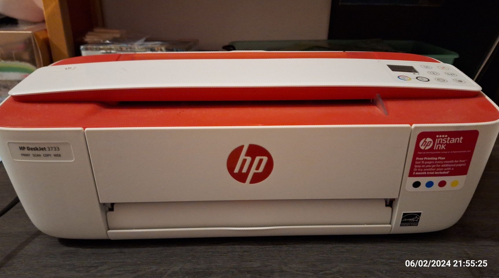 Impressora multifunções HP deskjet 3733