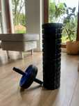 Roller+kółko cwiczen brzucha