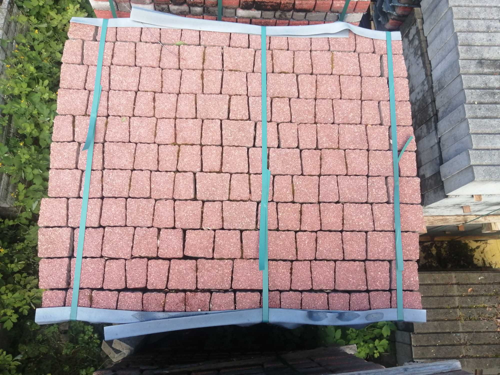 Kostka Brukowa grubość 6cm CREATIV Bruk-Bet kolor czerwony