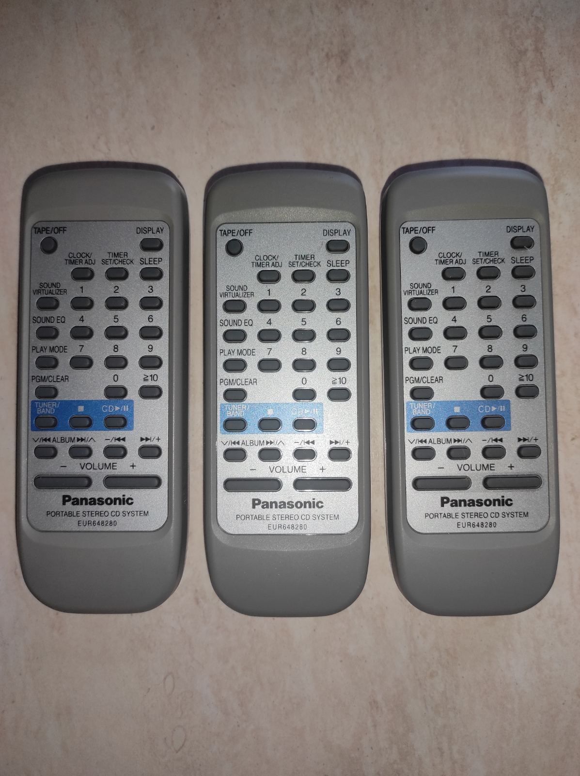 Пульт ДУ пульт ДК Panasonic магнітоли музикального центру