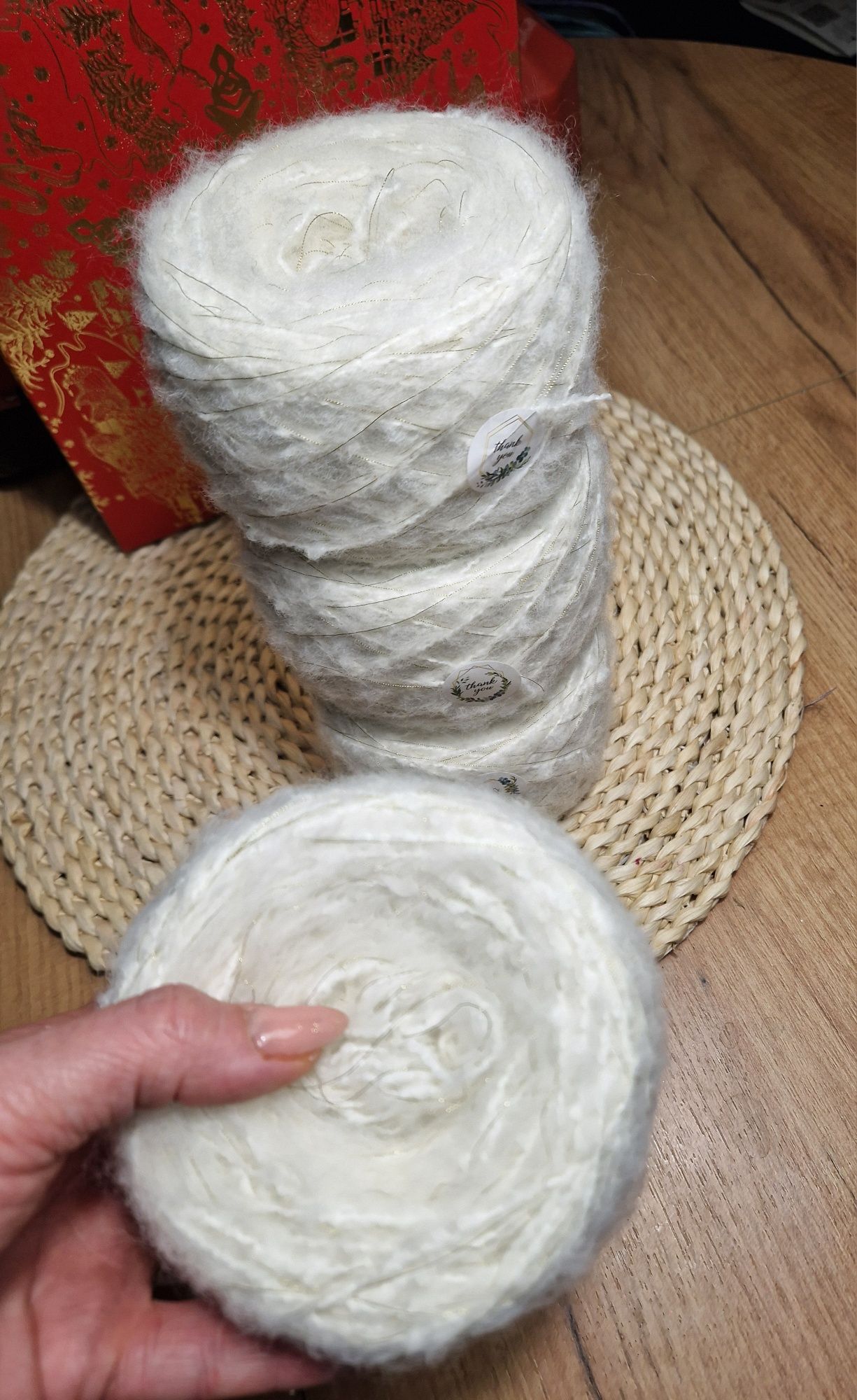 Wełna merino moher włóczka