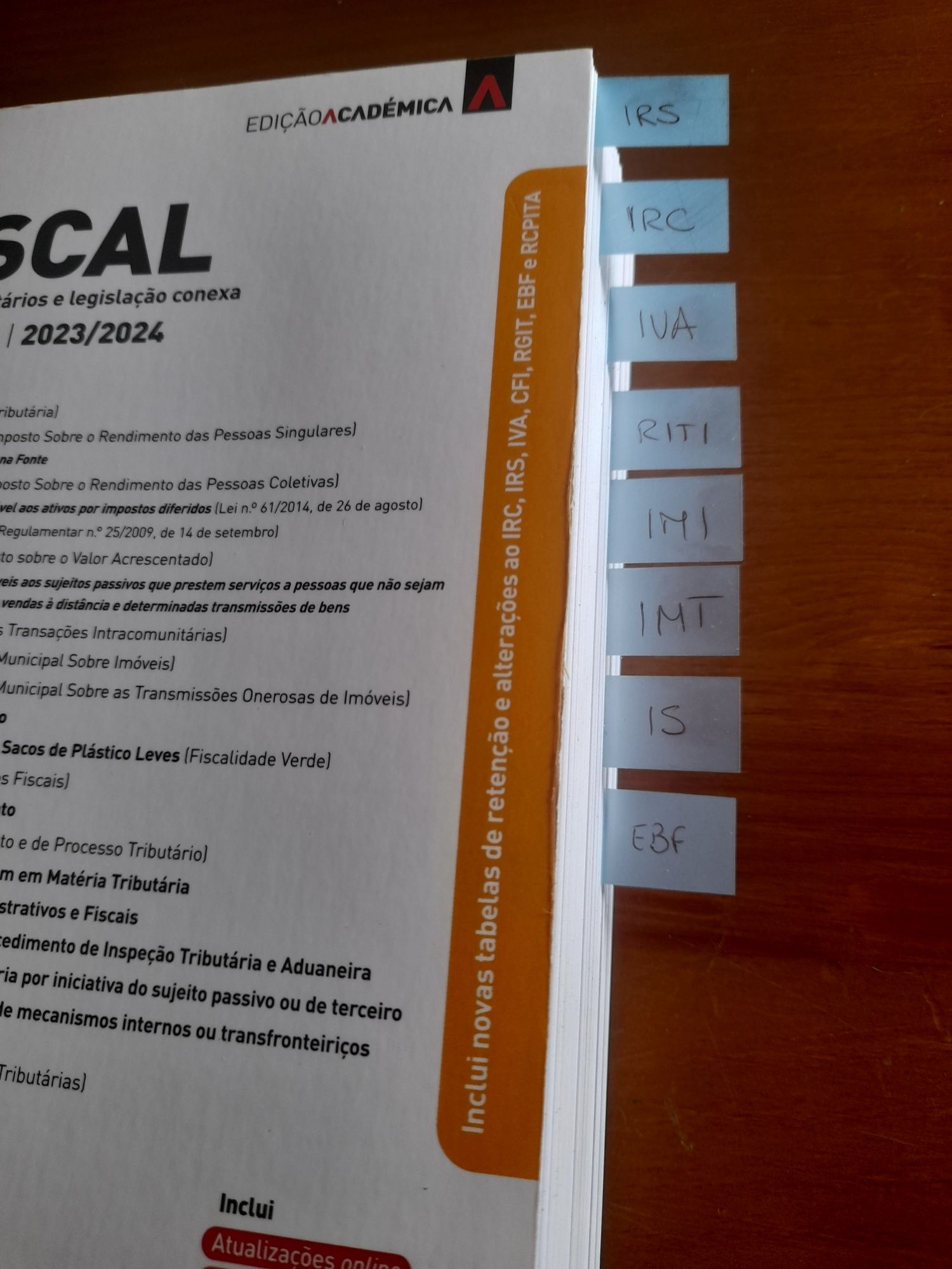 Código Fiscal 2023/2024 - Edição Académica