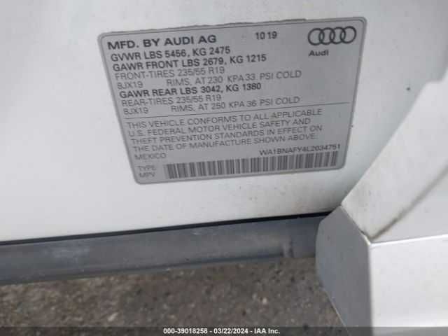 Audi Q5 Premium Plus 2020