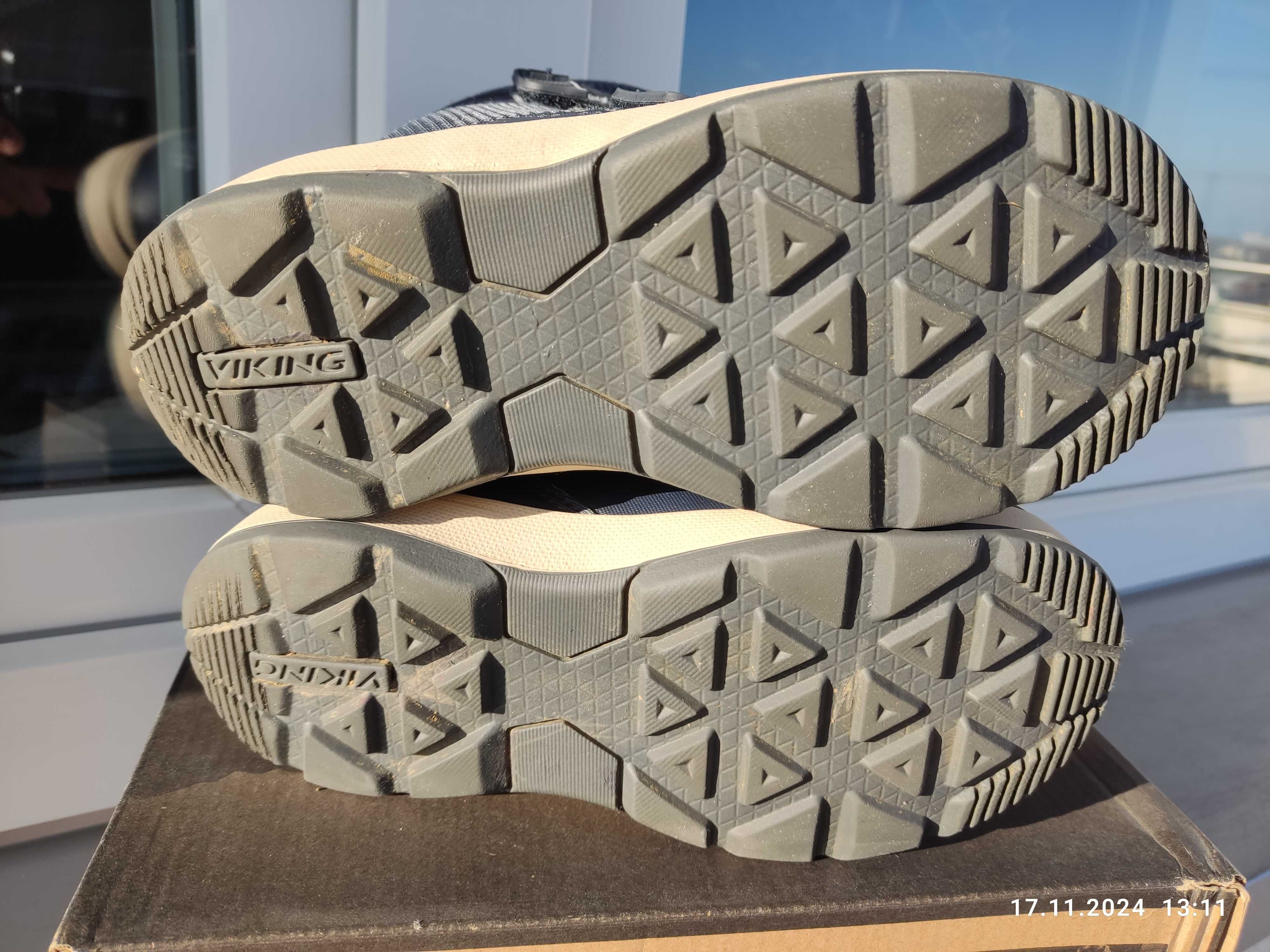 Buty zimowe dziecięce, kozaki dla chłopca firmy VIKING roz. 31