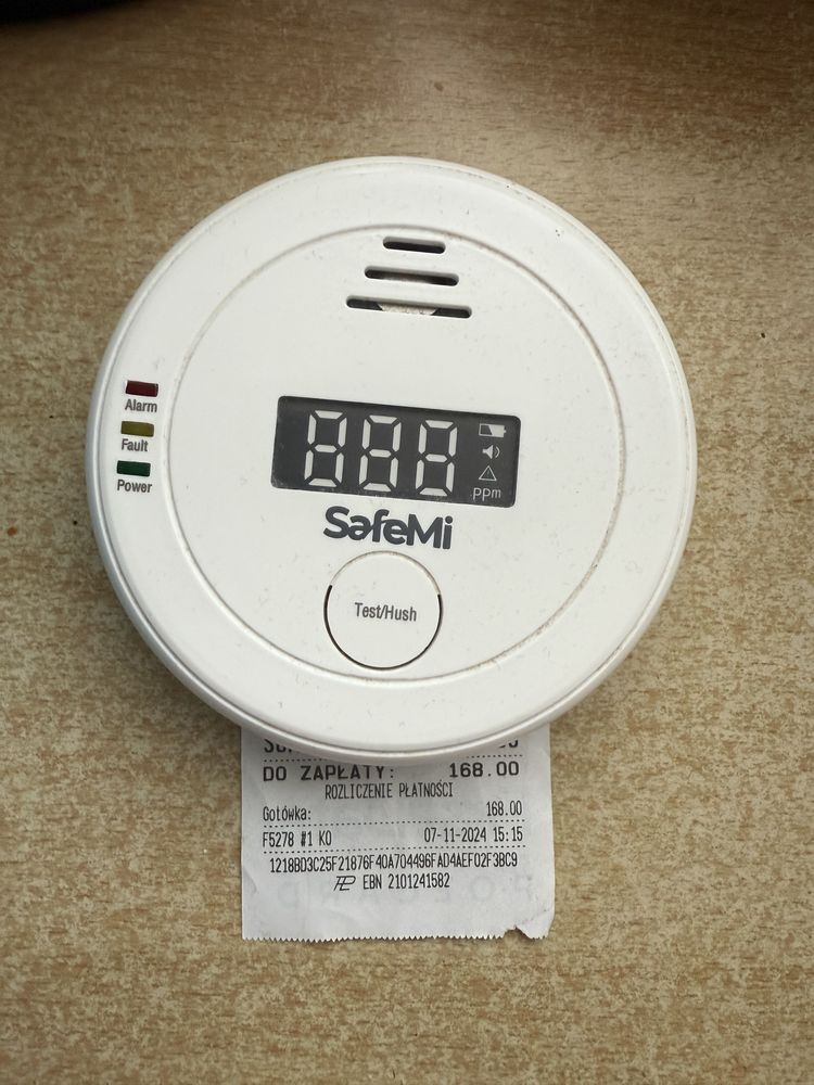 Czujnik czadu carbon monoxide alarm shc-07