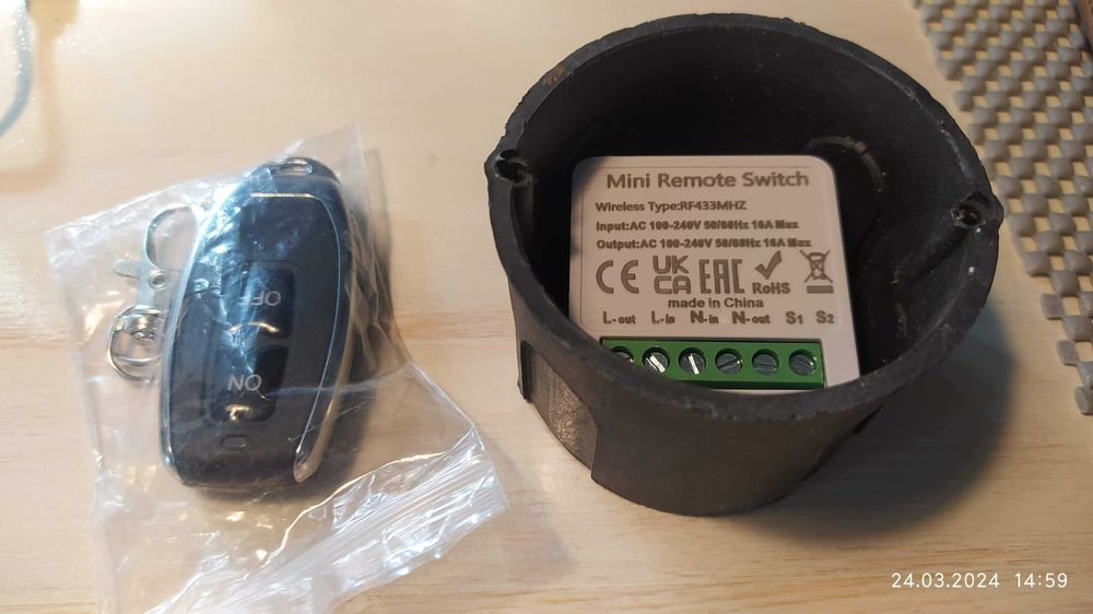 433Mz Радіореле 220V, 12V, шлюз RF, пульт RF на 100, 300, 1000м.