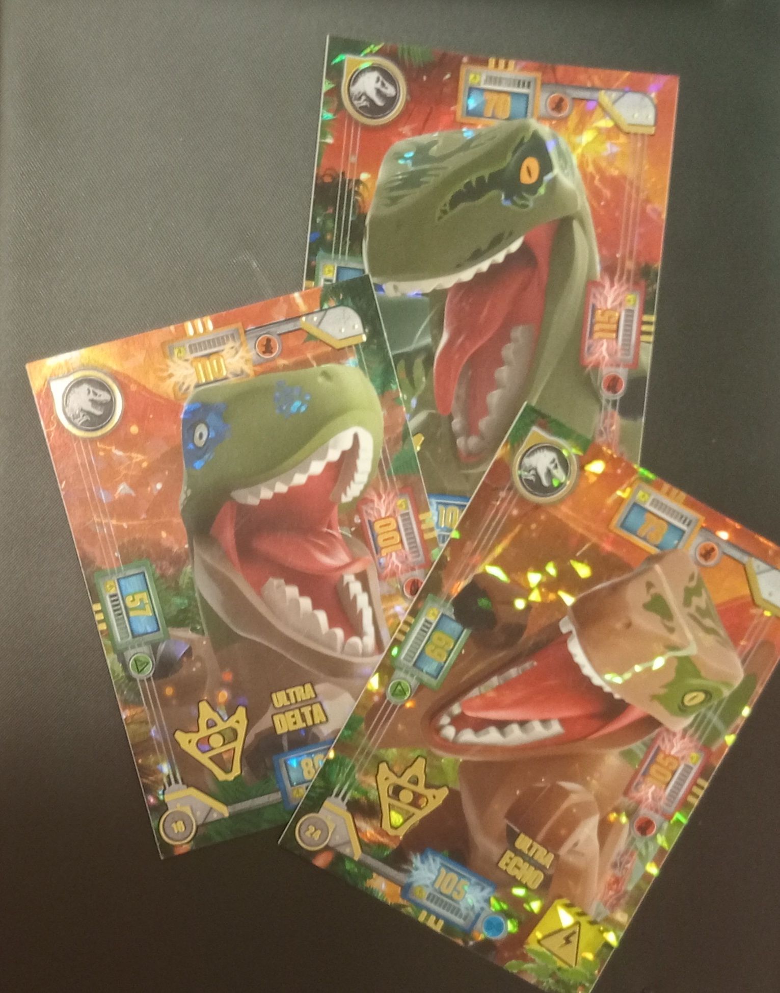 Álbum de cartas Lego Jurássic world