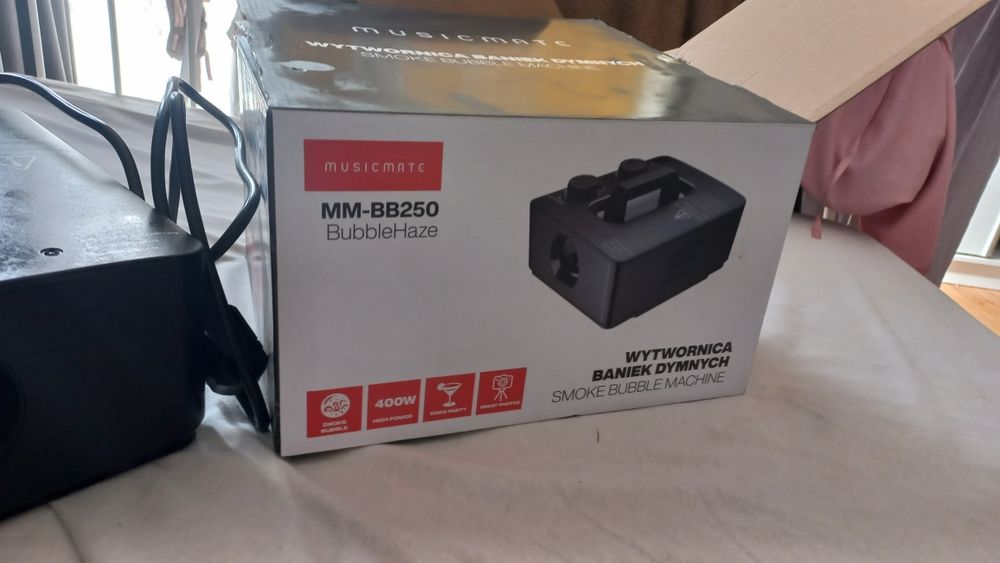 Wytwornica baniek z dymem na gwarancji