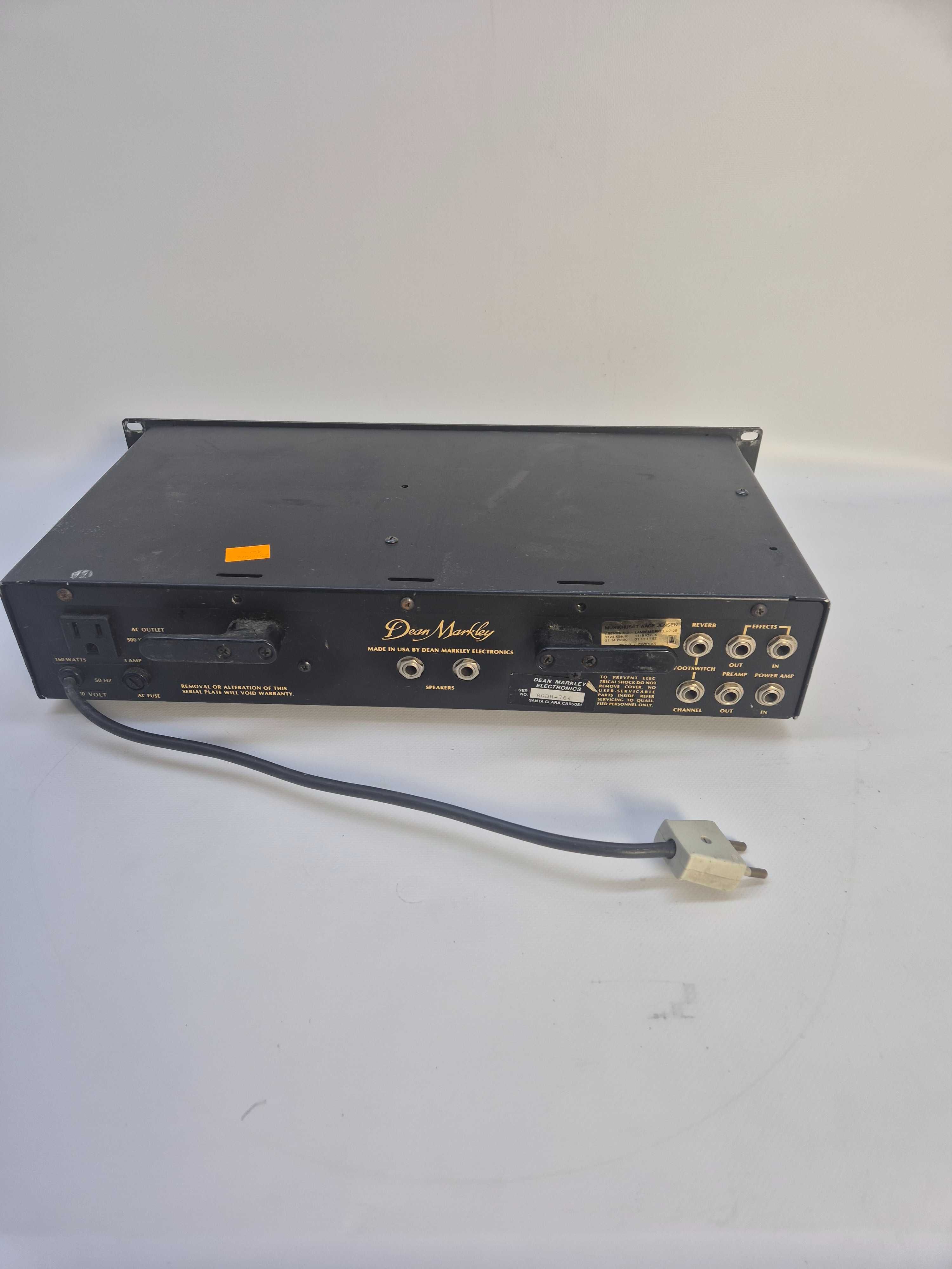 Dean Markley RM-80-DR 2 Space Rackmount Hybrid 12AX7