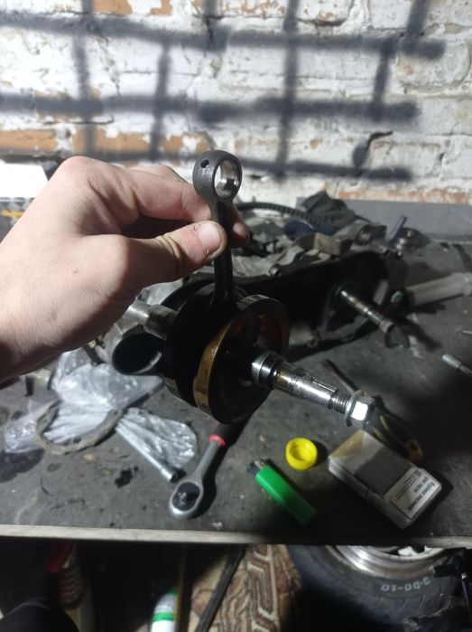 Колінвал honda dio 27 товстий вал