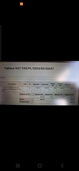 Pianka do pływania dziecięca Billabong 4/3 B Intruder BZ GBS blue