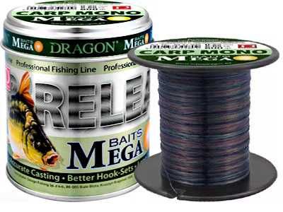 Żyłka Mega Baits Carp Mono 600M 0,23 - 0,35Mm Wrocław