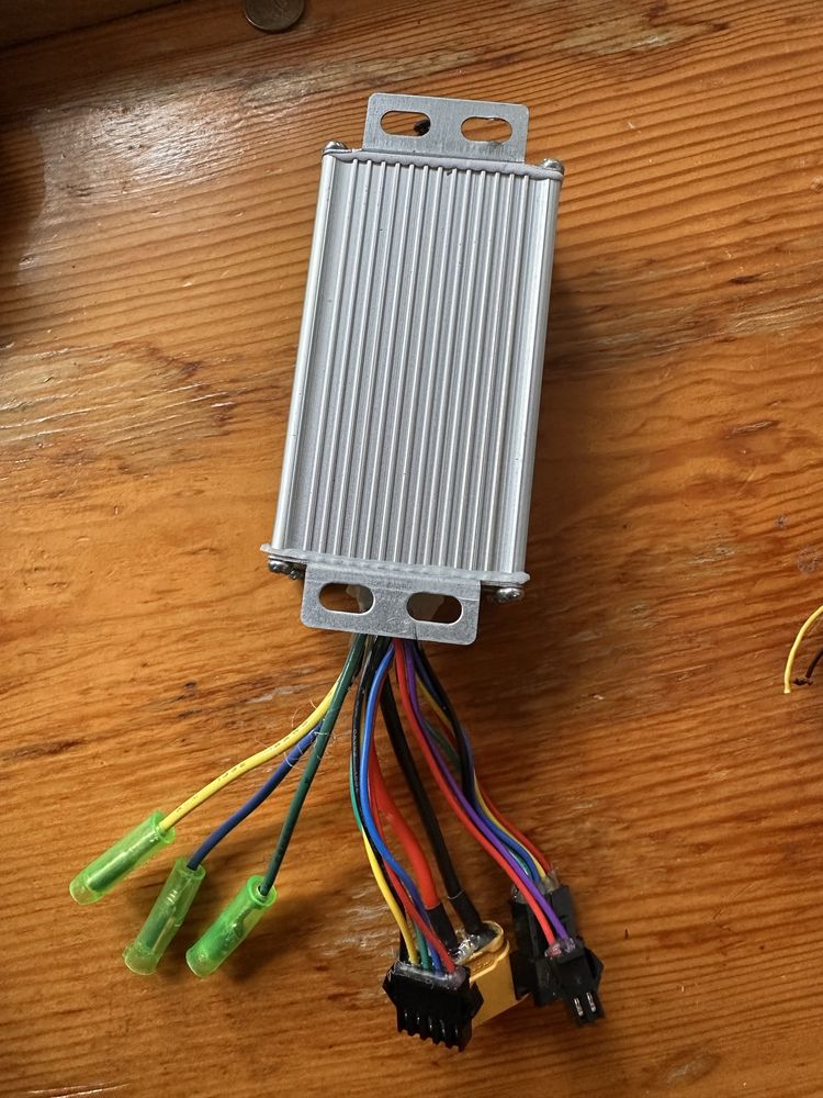 Контролер 350W і ручка газу з десплеєм